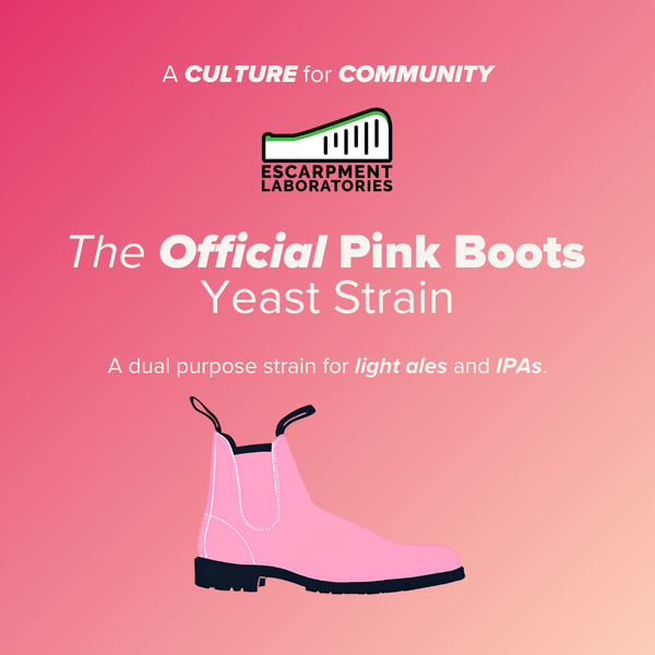 Escarpment Labs Partners with Pink Boots Society Canada to Release Exclusive Yeast Strain